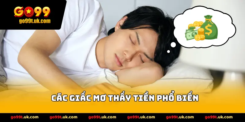 các giấc mơ thấy tiền phổ biến